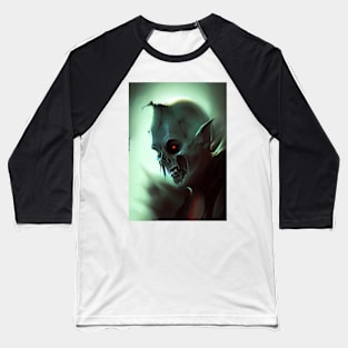 SPOOKY BLUE TINGED HALLOWEEN VAMPIRE Baseball T-Shirt